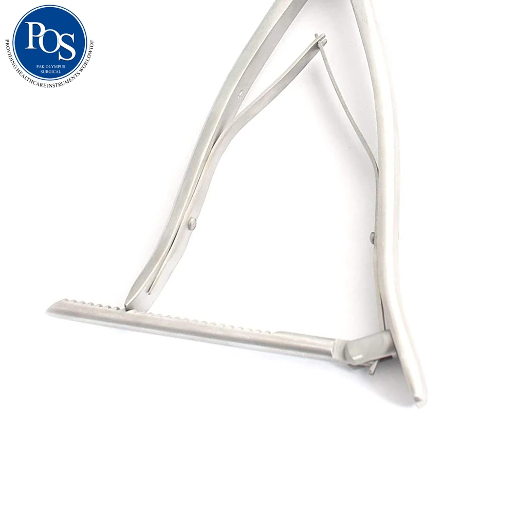 
Stainless Steel Lamina Spreader for Laminectomy Surgery 28mm Opening Jaw Serrated Orthopedic Instruments 