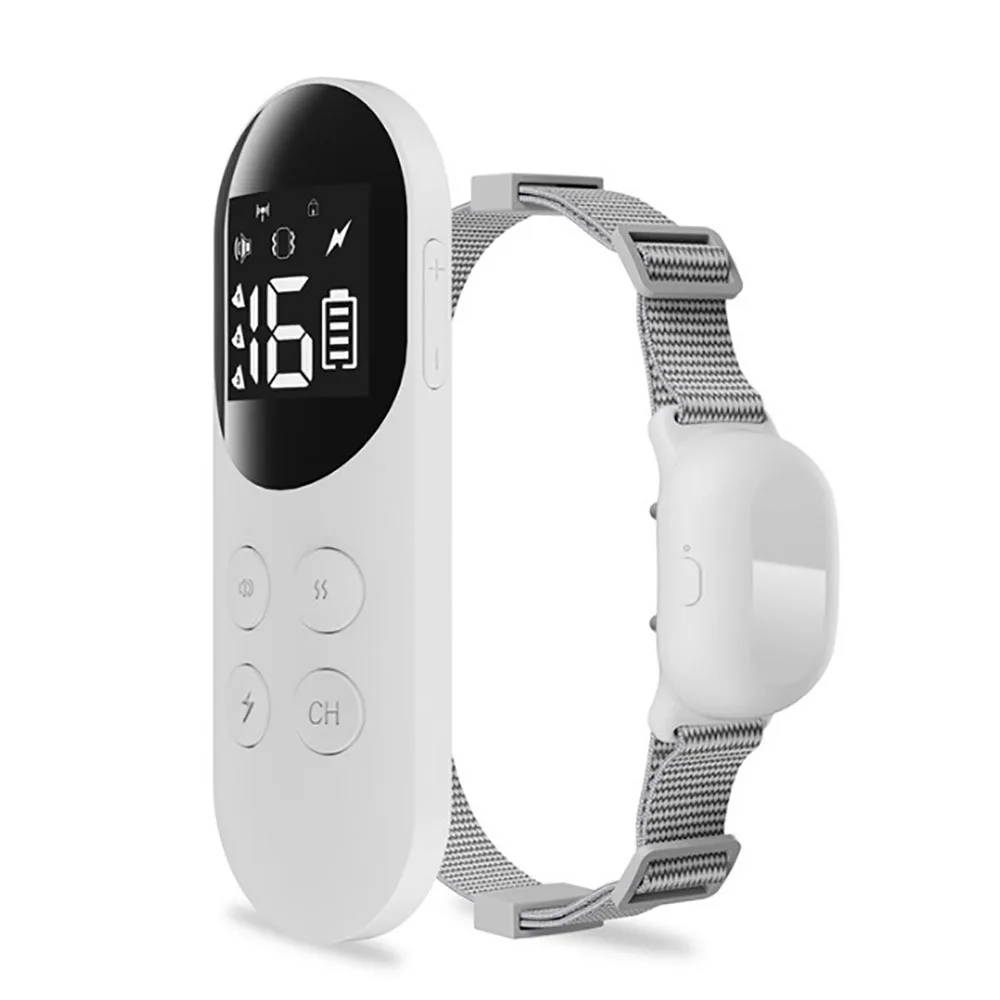 2021 new simple technology appearance remote control dog training device bark stop anti-barking dog training dog electric shock