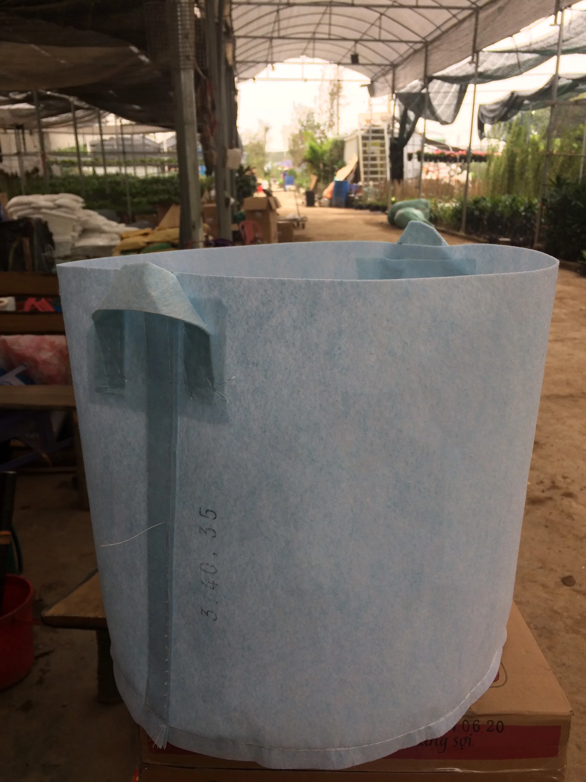 Biodegradable Non Woven Fabric Grow Bags 5 Gallon 10 Gallon 15 Gallon Durable Growing Plant Bags Vietnam Manufacturer