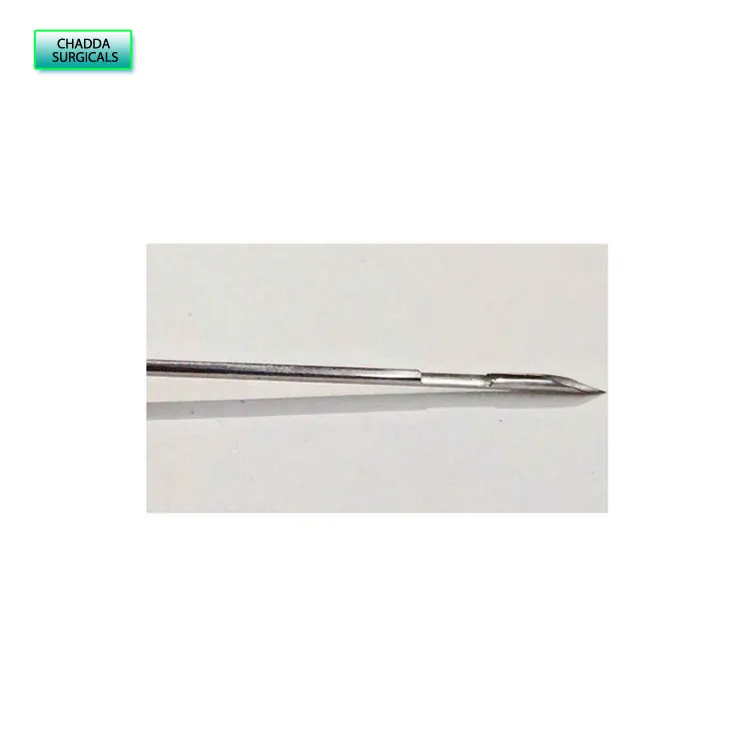 Ведущий дилер высококачественных хирургических инструментов для имплантации волос иглы с сутулой