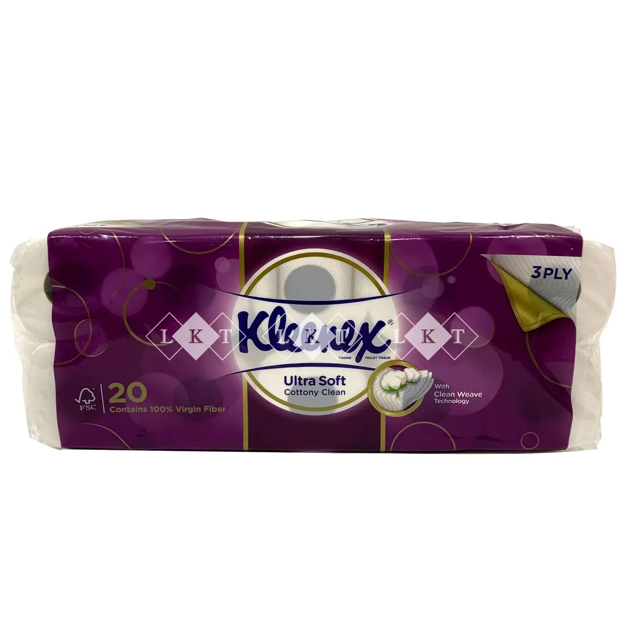 Wholesale Export Kleenex Ultra Soft Cottony Clean Toilet Tissue Roll 3 Ply