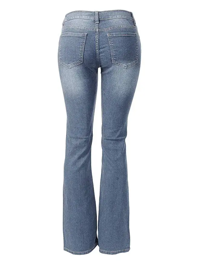 Women Five-pocket Jeans LOOSE Zipper Fly OEM Service Quick Dry Enzyme Wash Snow Wash Stonewashed Windproof Eco-friendly Pockets