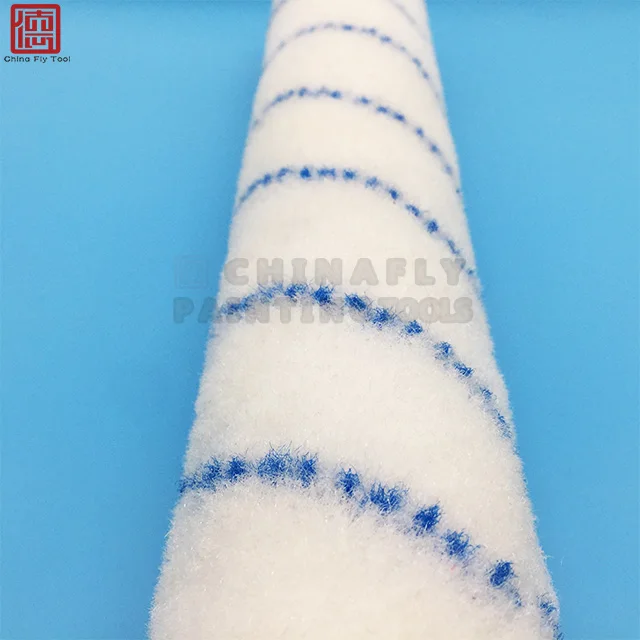 CTRCNL002  Premium Quality 18inch America Style Lint free woven nylon epoxy decorative wall paint roller cover and paint roller