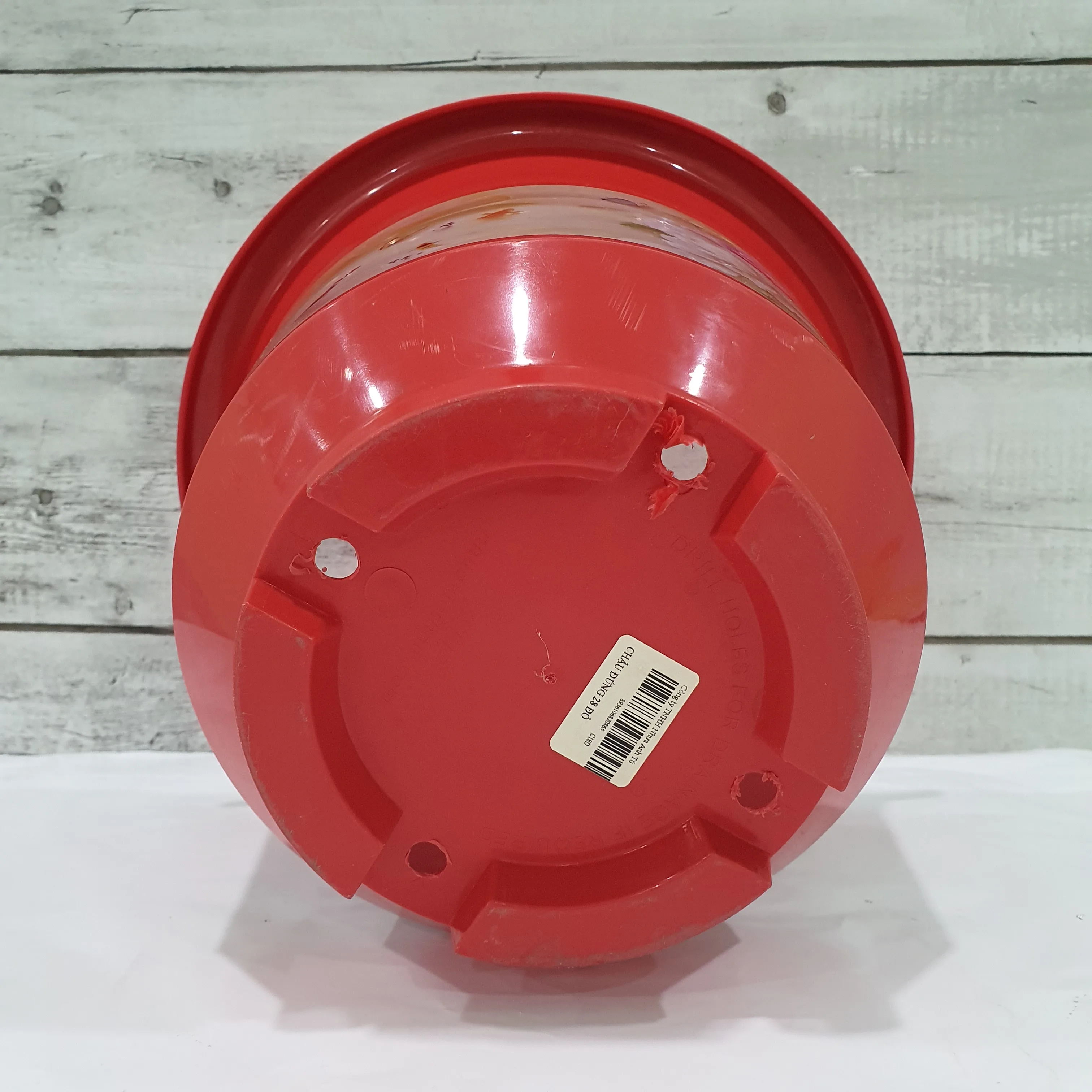 Горшок для растений в форме колокола размером 10 5 дюйма с основанием круглый горшок бонсая сада низкий посадки дренажом пластиковый T/T L/C