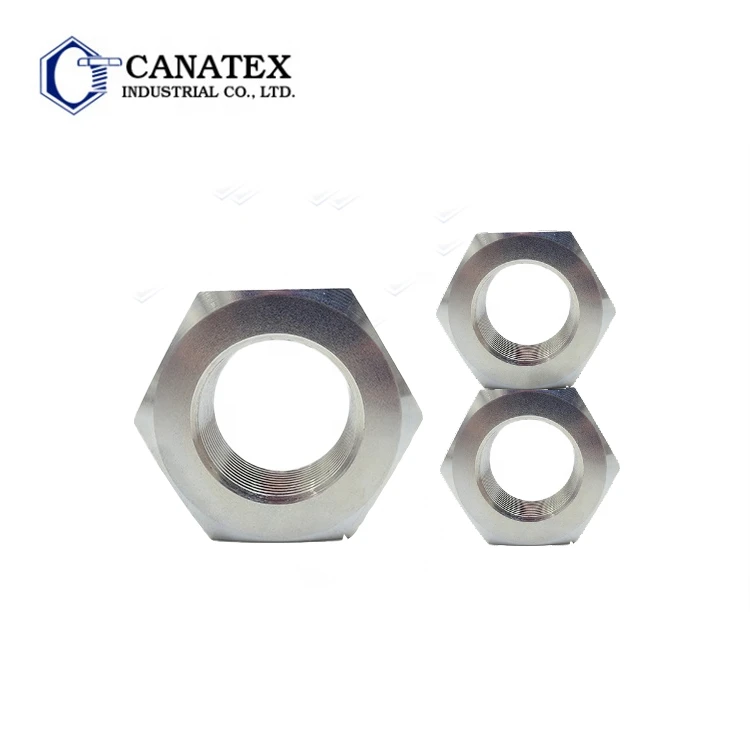 M5-M30 Tuercas Taiwan Wholesales CNC Machining Hex  Nut Hexagon Nut