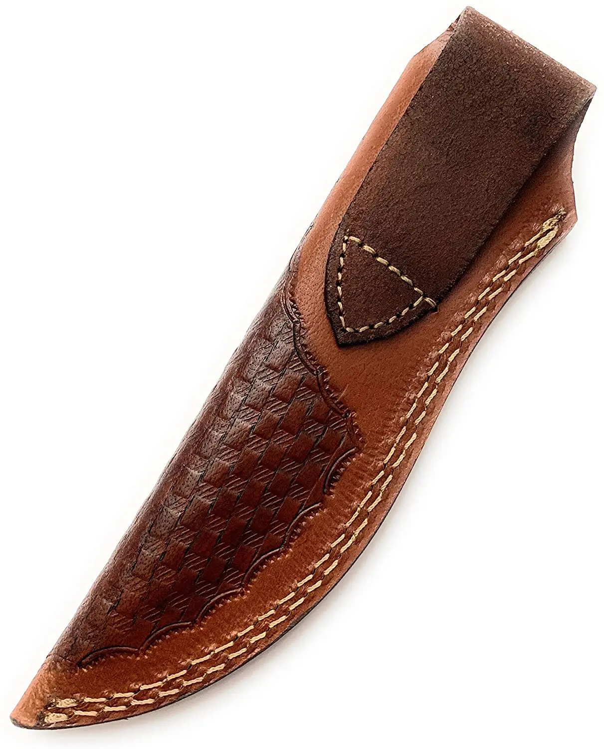 Custom Camping Outdoor leather knife sheath Outdoor Fixed Camping Knife Protectors Knife Blade cover Shield Guard