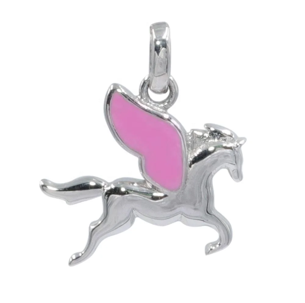 925 Sterling Silver Jewelry Enamel Charms Ladybug Charms for Bracelet 925 Silver Enamel Pendant Kids Jewelry