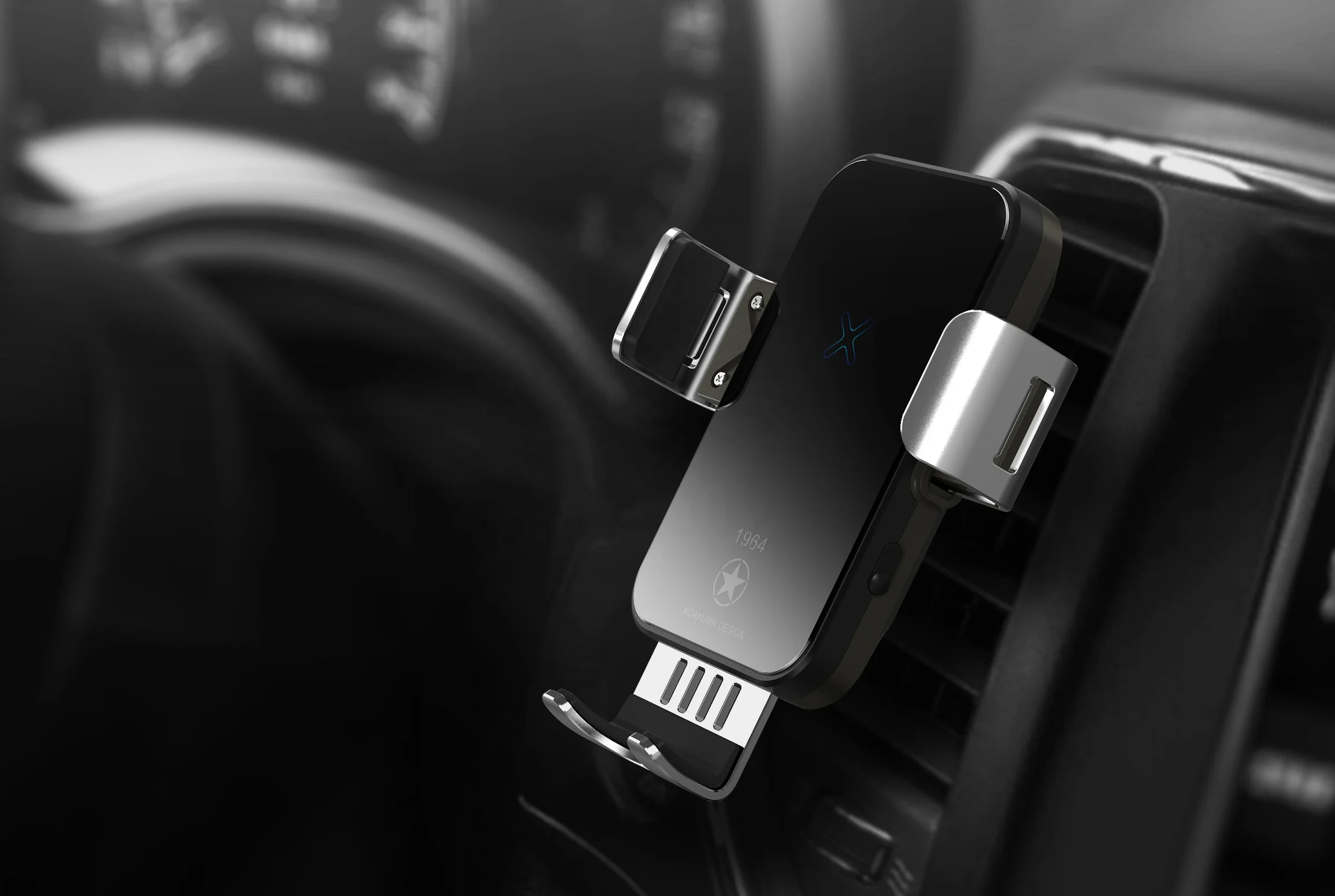 Most Sell Products 15W Automatic Telephone Holder Car Mobile Phone Holders with Wireless Charging