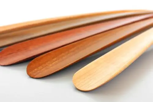 Высококачественные прочные детали для обуви из акации и гуманный деревянный обувной гудок обувного гудка индивидуального размера деревянного