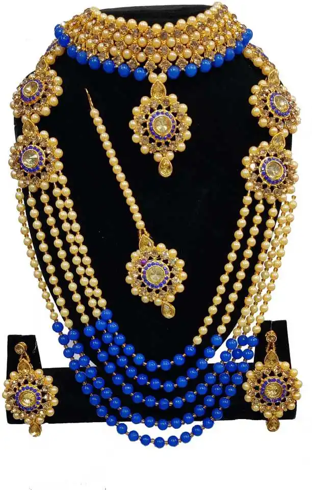 TRADITIONAL IBDIAN BRIDAL JEWELRY , KUNDAN BRIDAL JEWELRY FROM OMVAGMINE