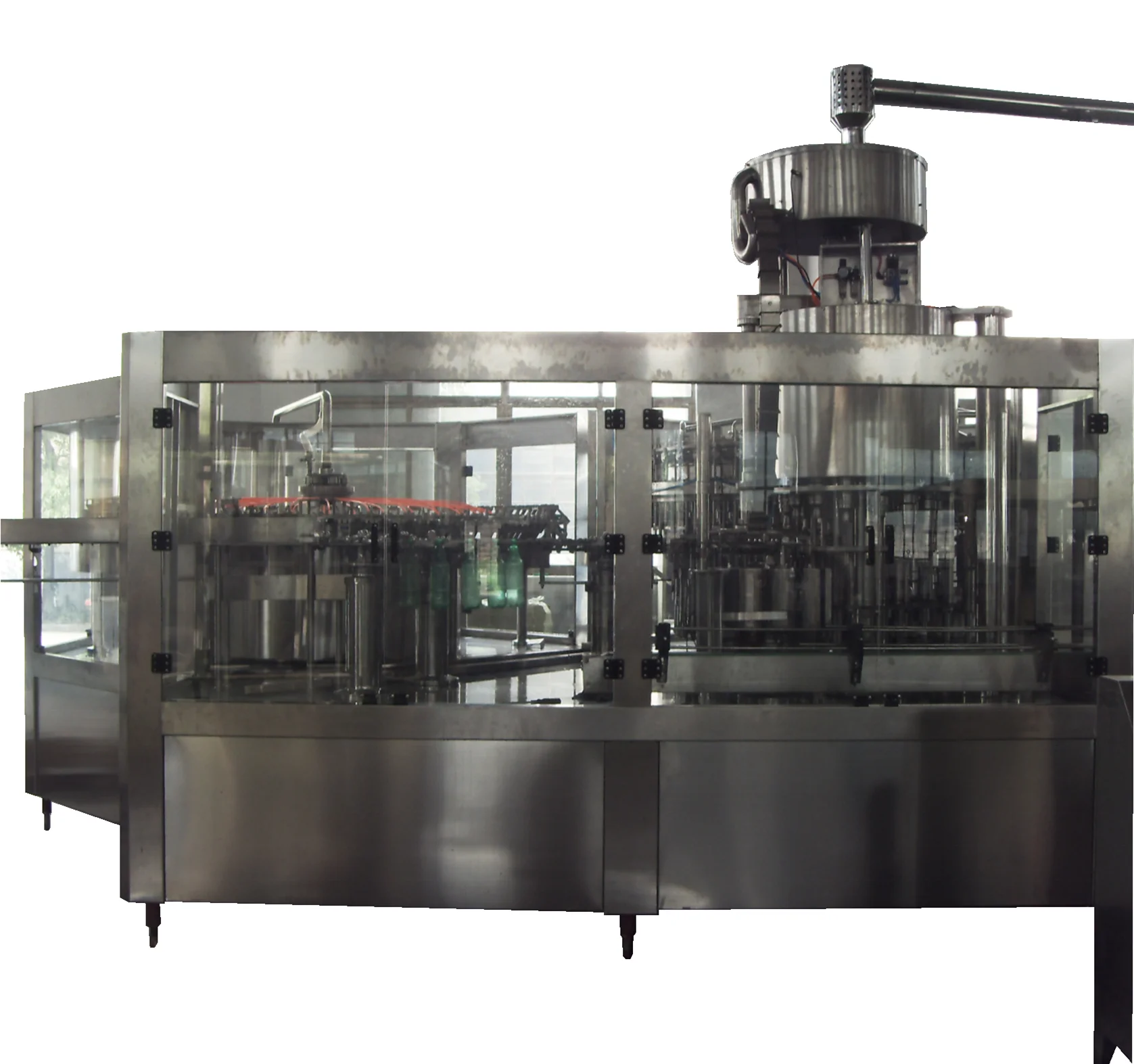 Automatic 3-in-1 Bottled Pepsi Cola Making Machine manufacture