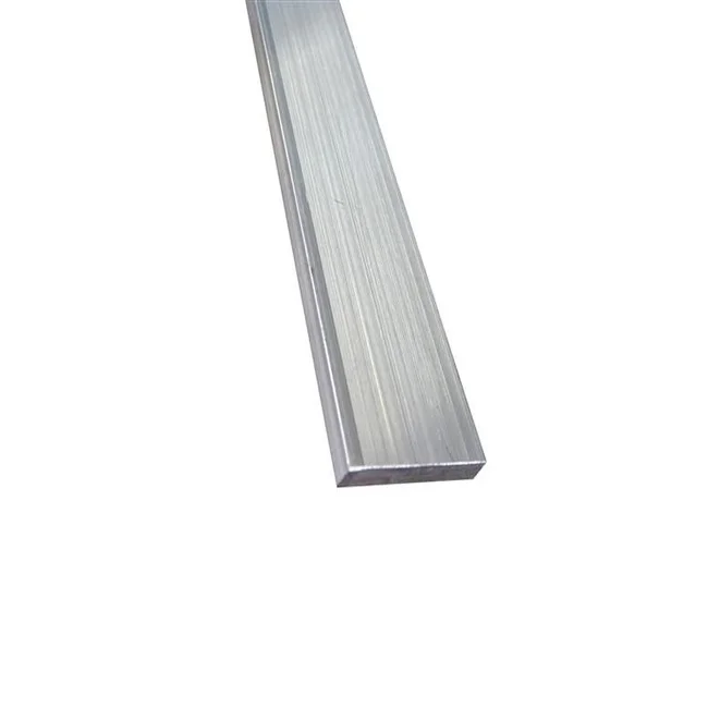 Good quality Aluminium  profile  OEM grade bus bar alloy 6063 cheap price customized length rectangular aluminum flat bar