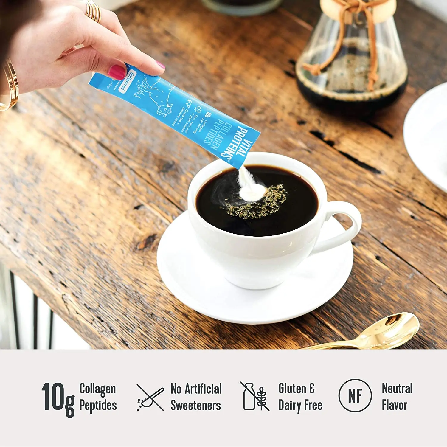 salmon fish  vital proteins collagen peptides powder for skin