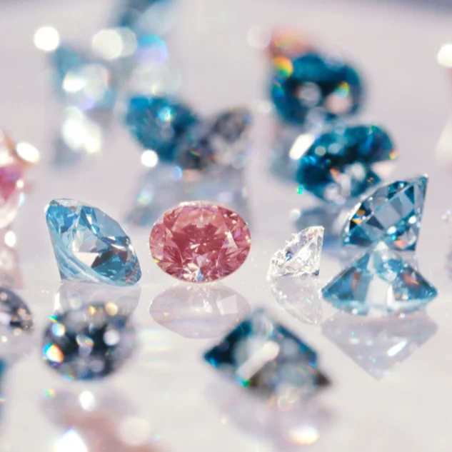 fancy color Natural GIA-IGI-HRD certified diamond ,Pink Color , yellow green brown chocolate color diamond