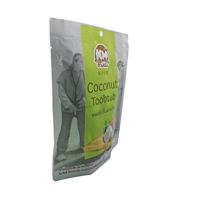 Естественные ингредиенты ароматная веганская арахисовая конфета с кокосом тайская закуска питательная польза и хороший вкус