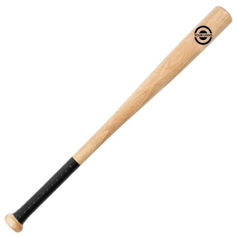 Premium Quality Professional Sports Wood Made Best Material Bats Printed Logo And Color Baseball Stick Strong Unbreakable Bat