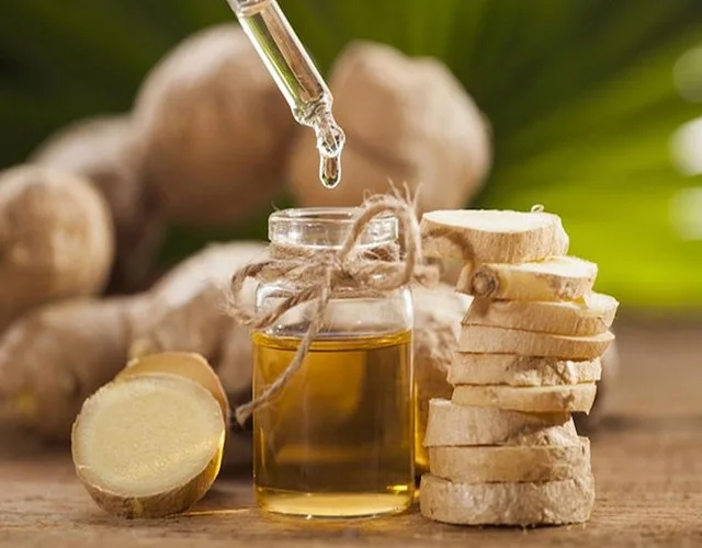 100% натуральное органическое Эфирное масло имбиря для массажа