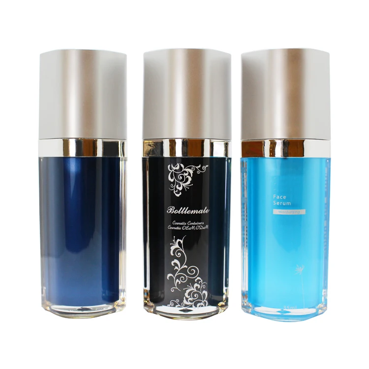 Экологически чистый красивый дизайн горячая распродажа двухслойная акриловая бутылка