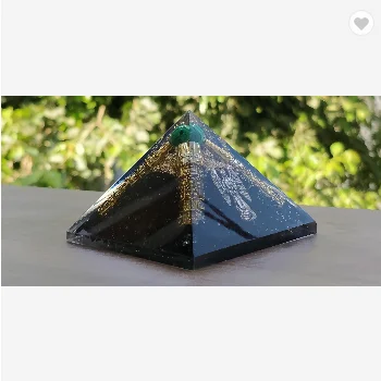 Оптовая продажа пирамиды оргонита | Пирамида из черного турмалина пирамида малахата