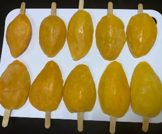 Nutritious Naturally Sweet Rich Ripe Mango Taste & Aroma No Additives IQF Cat Chu Bar Mango With Stick Shape