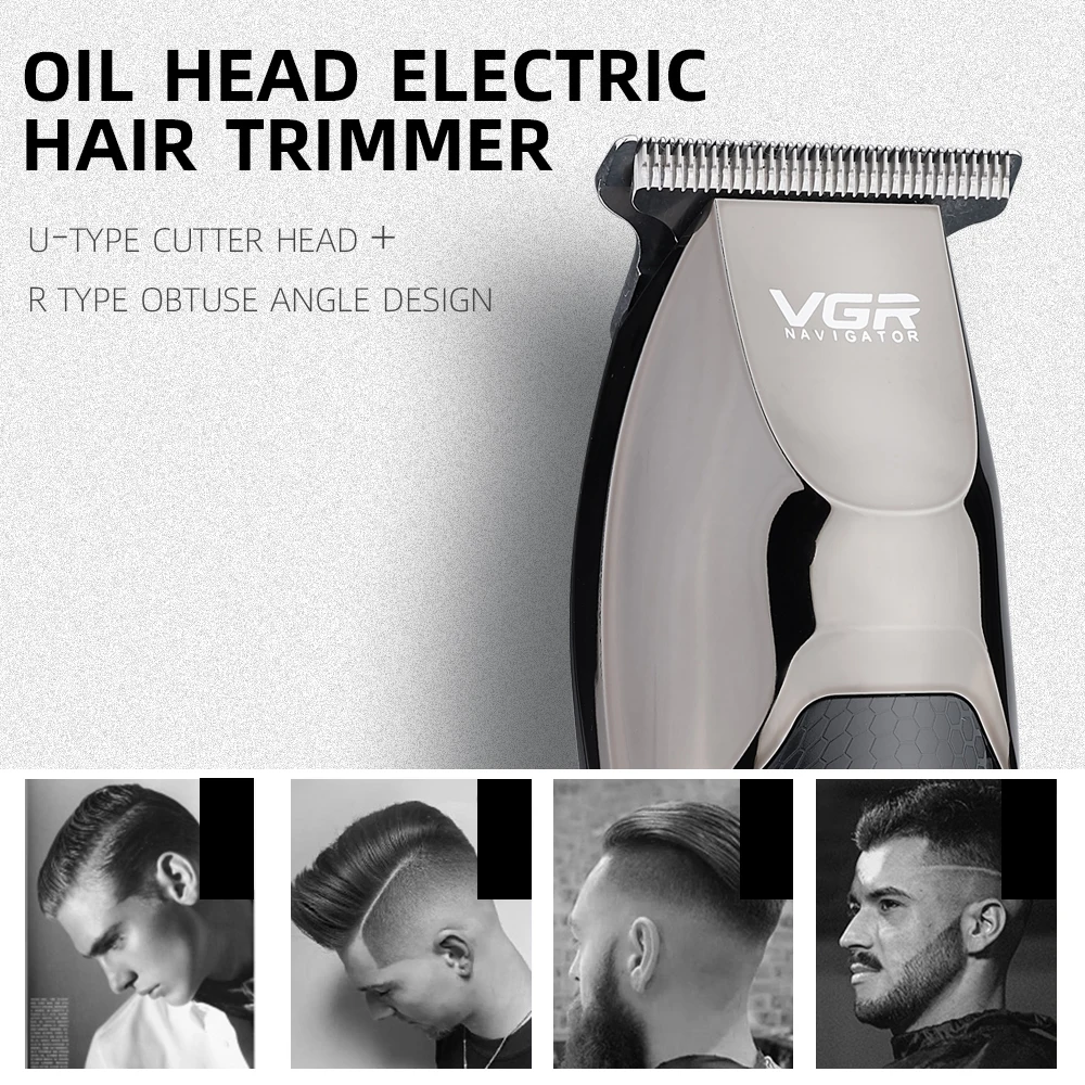 Dual voltage USB rechargeable Haircut Kit  Barber Stainless Steel Electric Hair Cutter Multifunctional Brush Motor Hair Trimmer