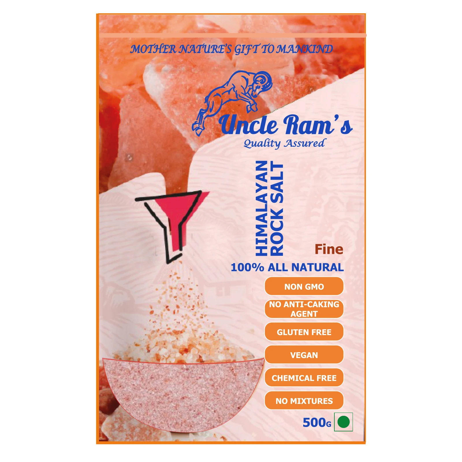 
Powder Himalayan Salt Coarse And Himalayan Salt Fine For Sale In Vacuum Pack Packaging 