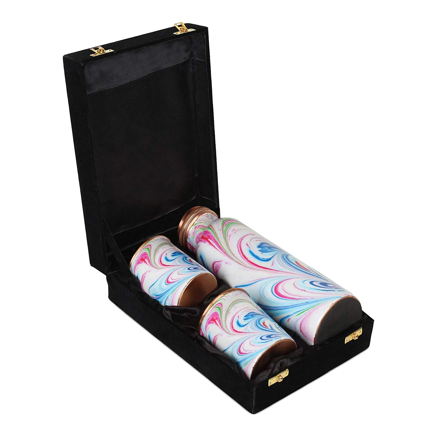 Juice Drinking Amazing Design Copper antique Plain Water battle for Health Benefits Drinks Container YOGA Copper Bottle