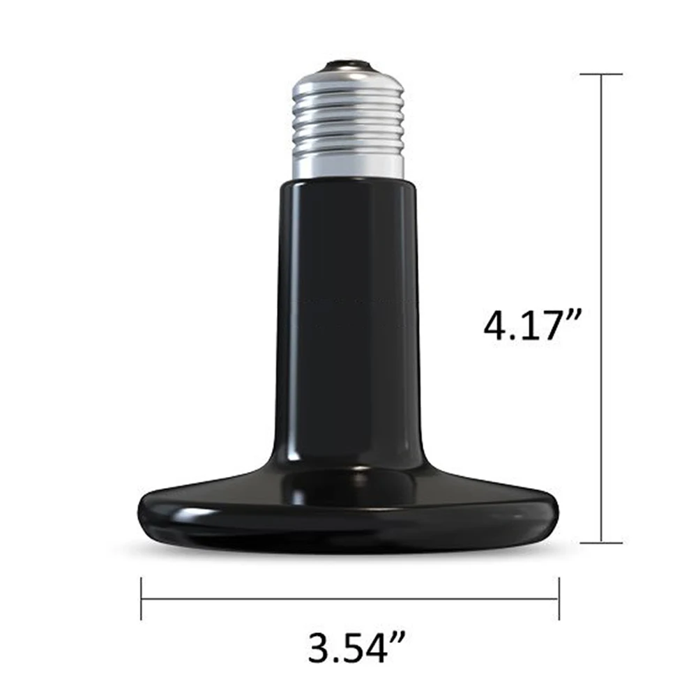 Infrared heat preservation lamp ceramic bulb tortoise lizard hedgehog tortoise reptile heating