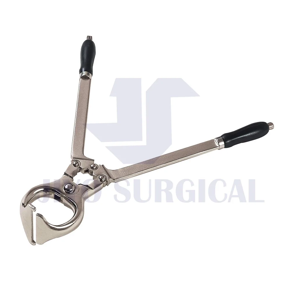 Оптовая цена инструмент для кастрации из нержавеющей стали бескровный держатель свиней ветеринарная кастрация устройство 18 дюймов