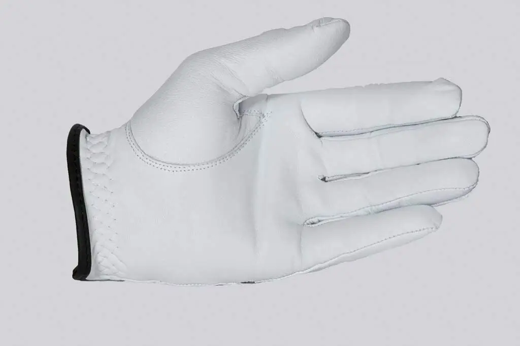Cabretta  Leather Golf Glove Full White Soft Genuine Cabretta Leather Golf Glove Mens Cabretta leather golf glove