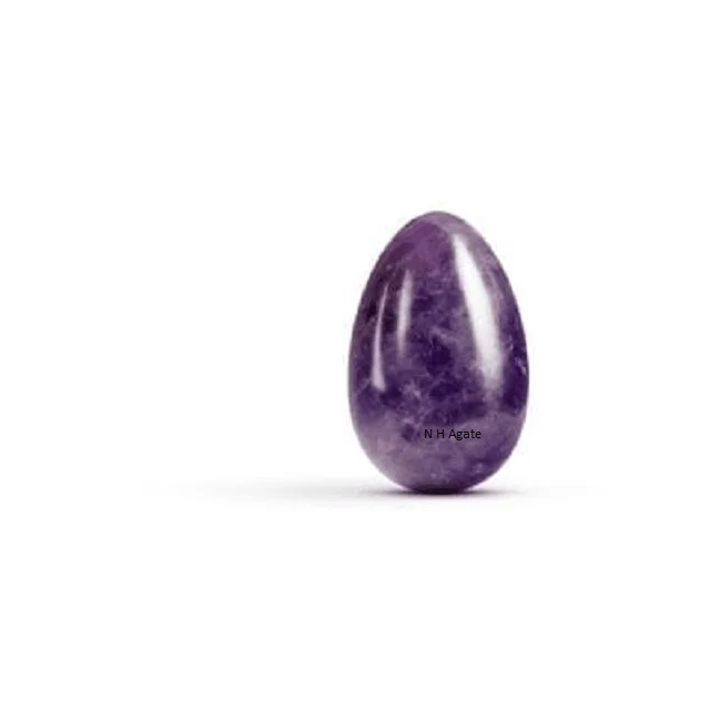 High Quality Amethyst Yoni Eggs Wholesale Religious Style Gemstone Products Buy Online from N H Agate