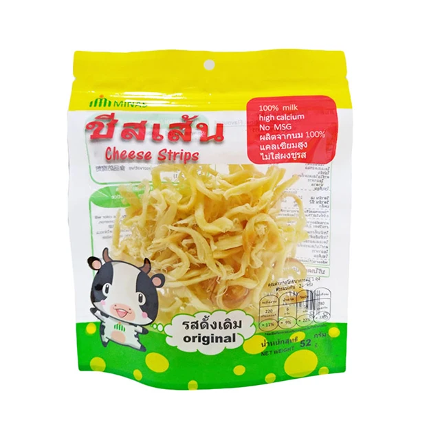 High concentration Vegetarian Cheese strips (Original flavor) high quality from Thailand good taste premium grade