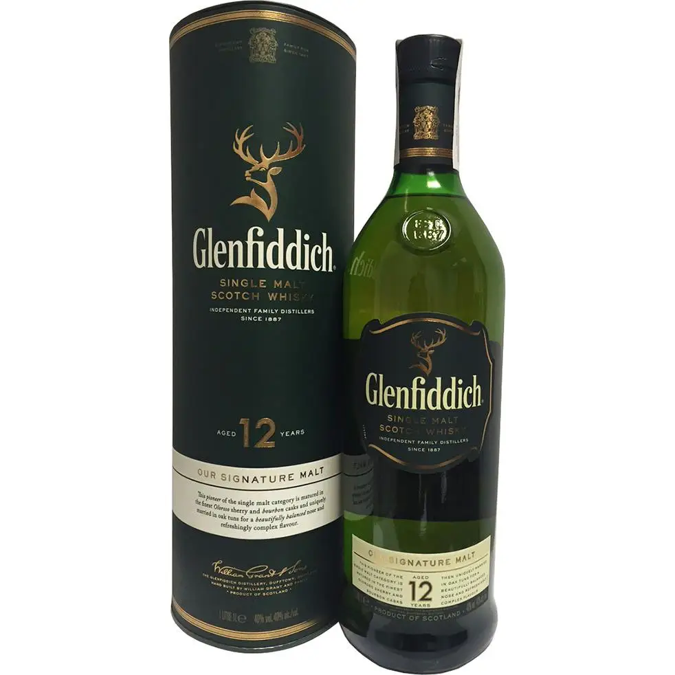Original Glenfiddich 12 Year Old Whisky