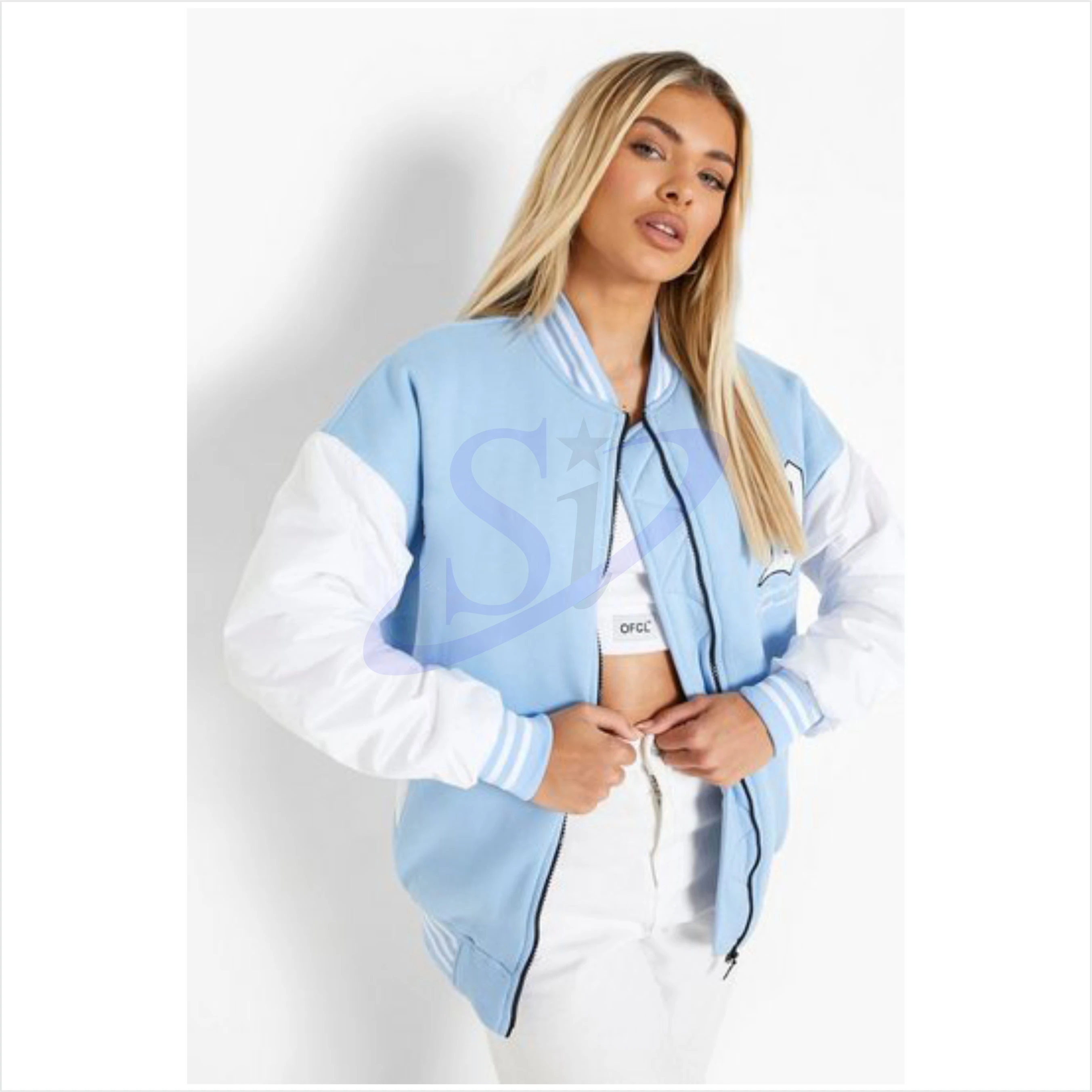 Golf Letterman Куртки Varsity шерстяные кожаные рукава Американский футбол бейсбольная куртка