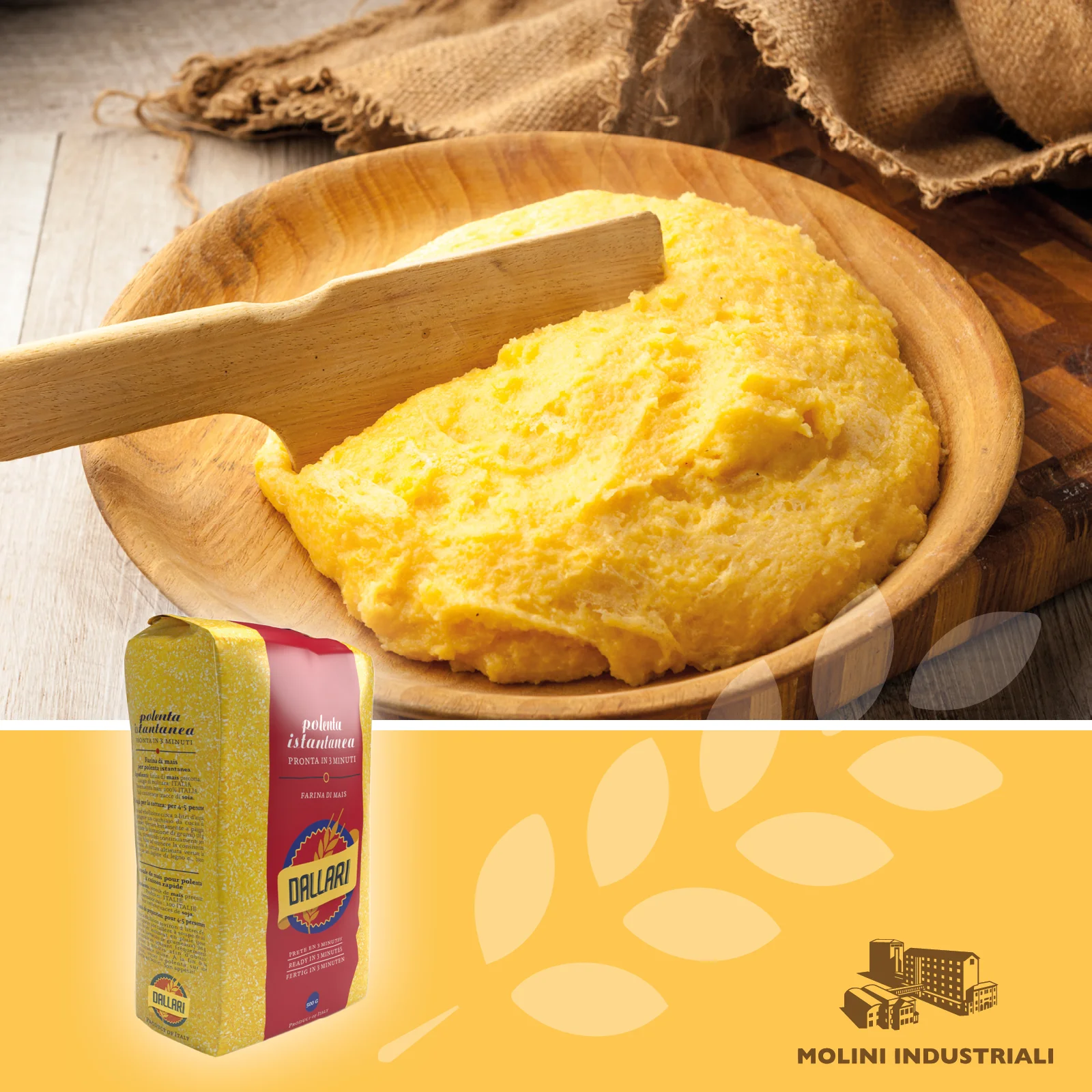TOP QUALITY ITALIAN MAIZE FLOURS FOR POLENTA GLUTEN FREE: SPECIAL RETAIL FLOUR BUNDLE