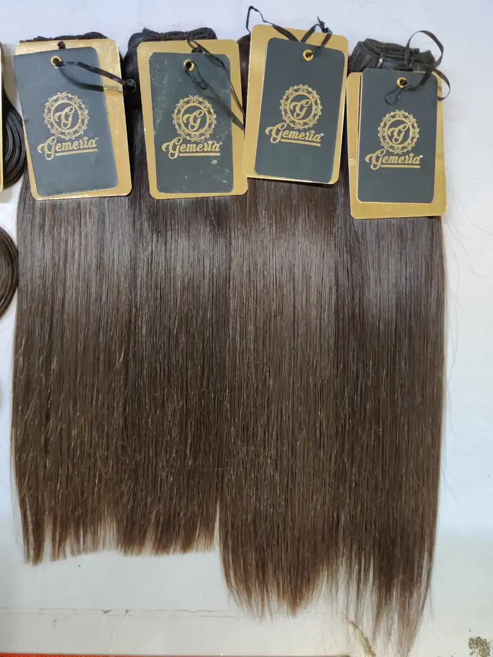 Hair Extensions Wholesale Straight Bundles Pack of 10 100% Human for Sale