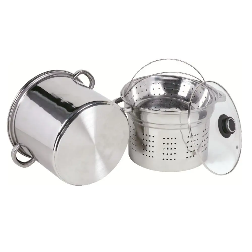 3 Piece 6 Qt. Pasta Pot Set