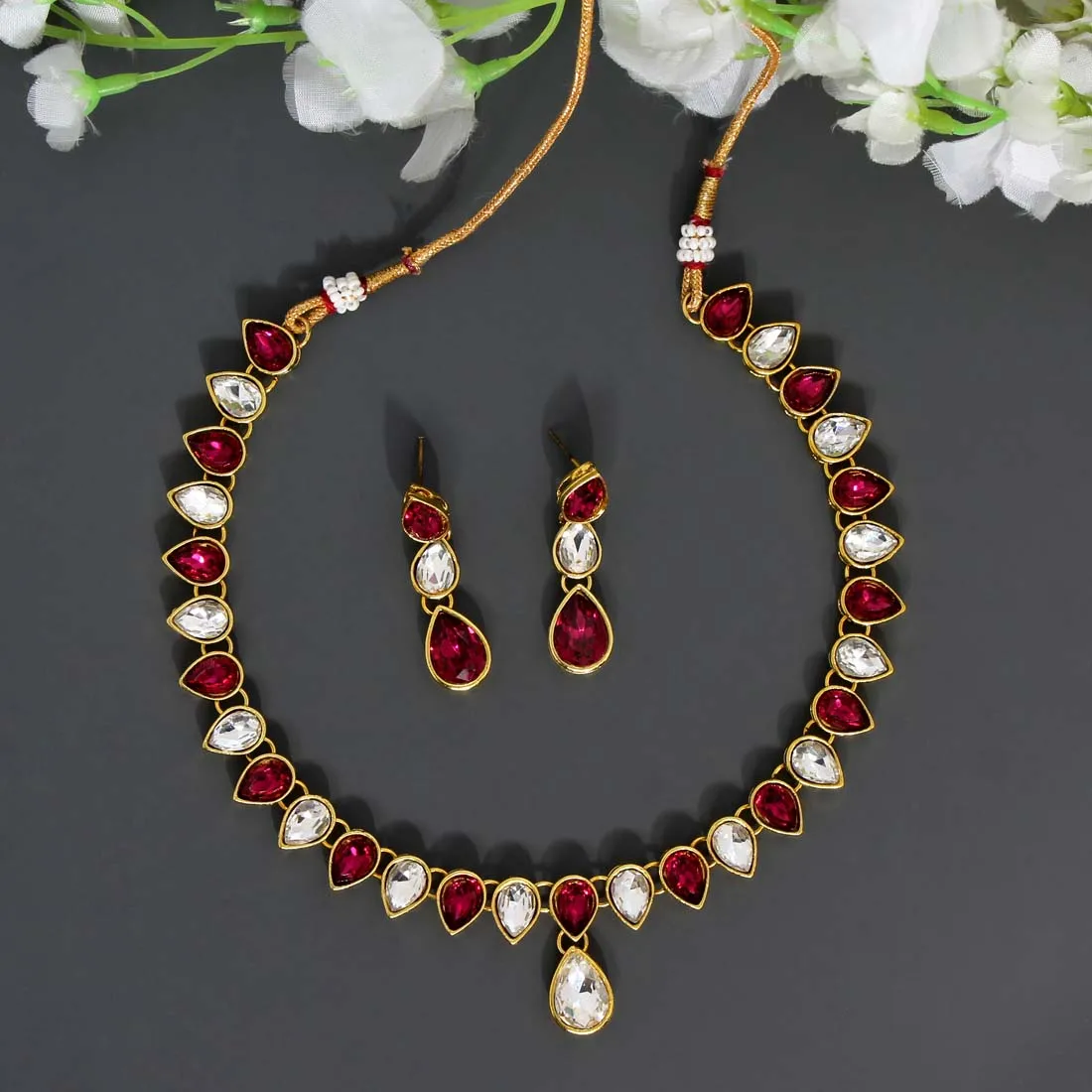 Kundan Necklace Set