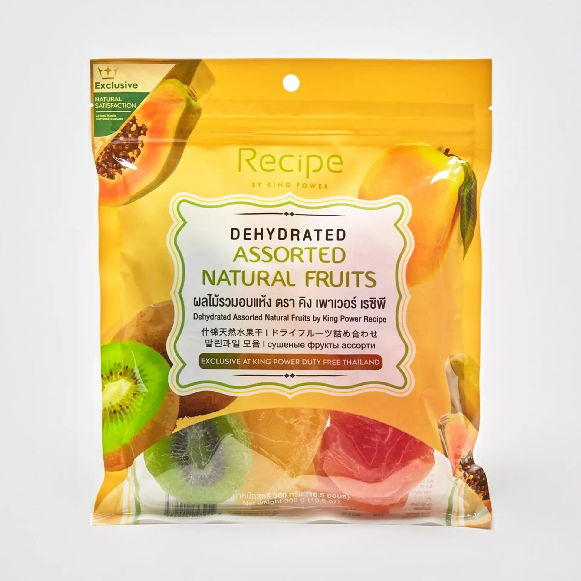 DEHYDRATED ASSORTED NATURAL FRUITS BY KING POWER RECIPE