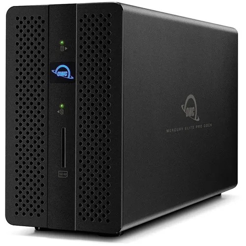 New Top Hot Selling OWC M e r c u r y Elite Pro Dock 36TB 2-Bay Thunderbolt 3 Raid Array (2 x 18TB)