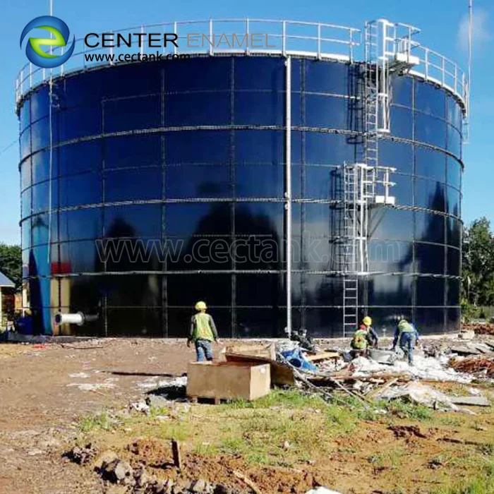 Стекло сплавленное на стальной резервуар для воды пожарного