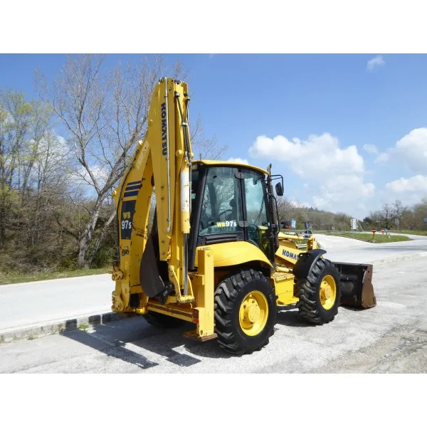 Second Hand Backhoe Loader Komatsu WB97S-5EO