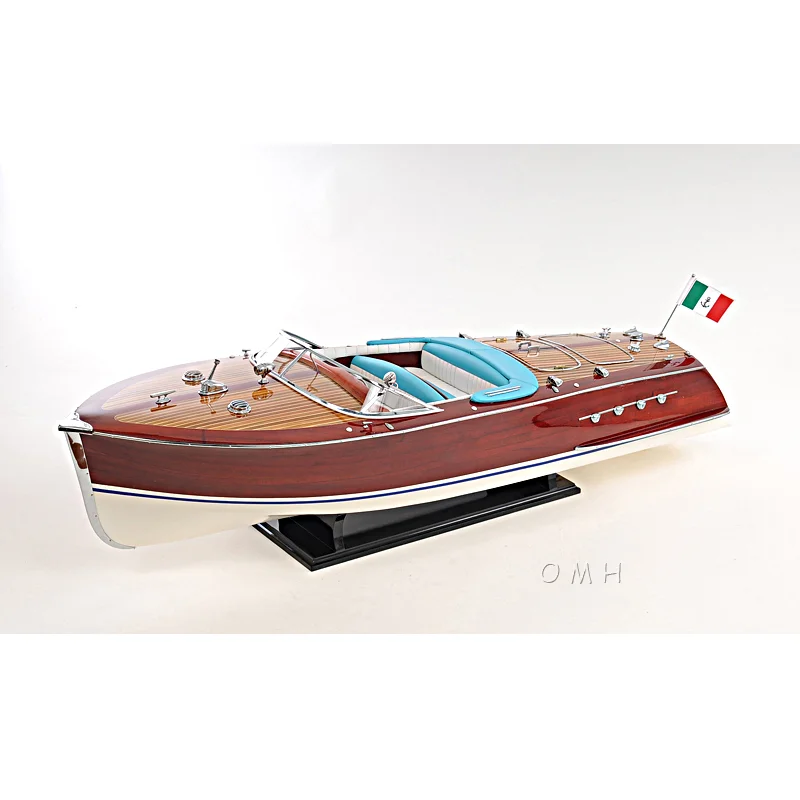 
Handmade wooden model ship Riva Triton Painted Large (L90) 