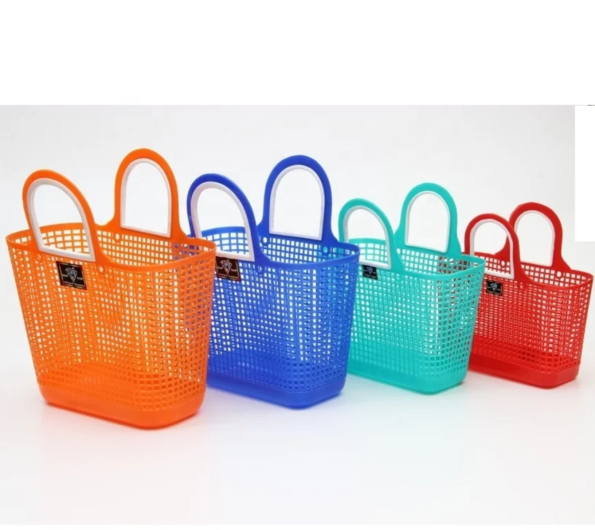 Unbreakable plastic basket