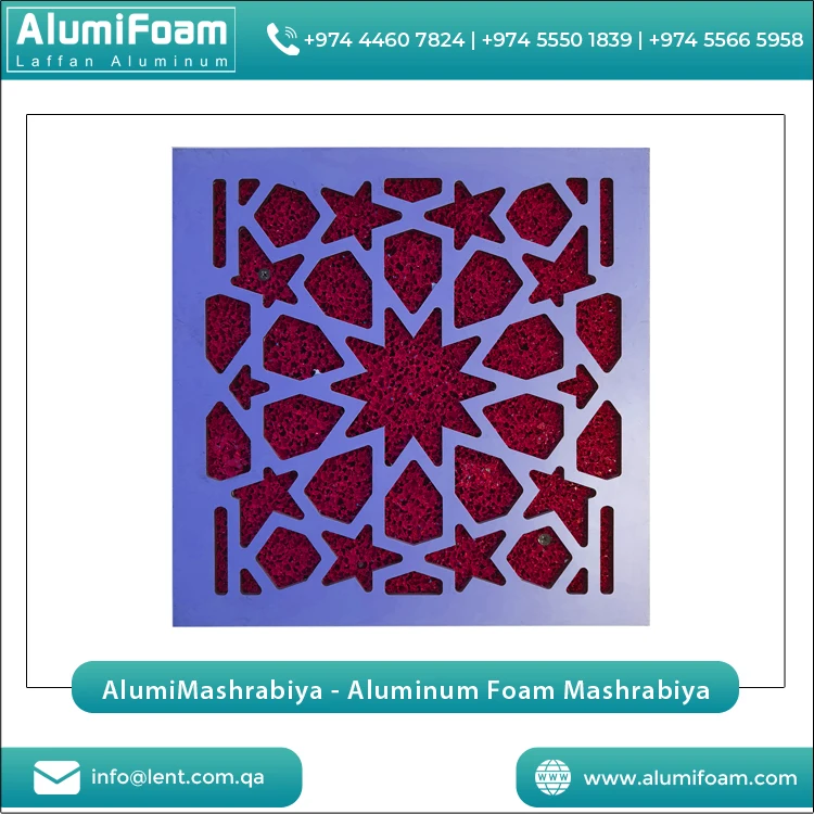
Factory Price Excellent Quality Aluminum Foam Panel Mashrabiya from Qatar 