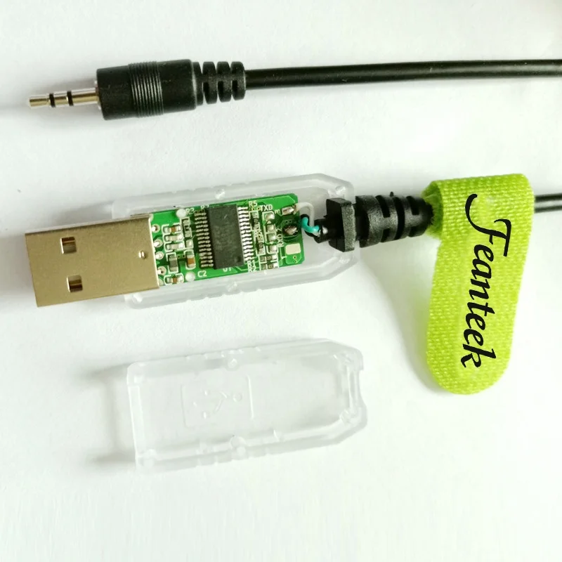 USB to TTL 3.5mm Serial Adapter Converter Cable TTL-232R-3V3-AJ 3.3V/3v3 3.5mm Stereo Jack Cable -Compatible w/Windows,