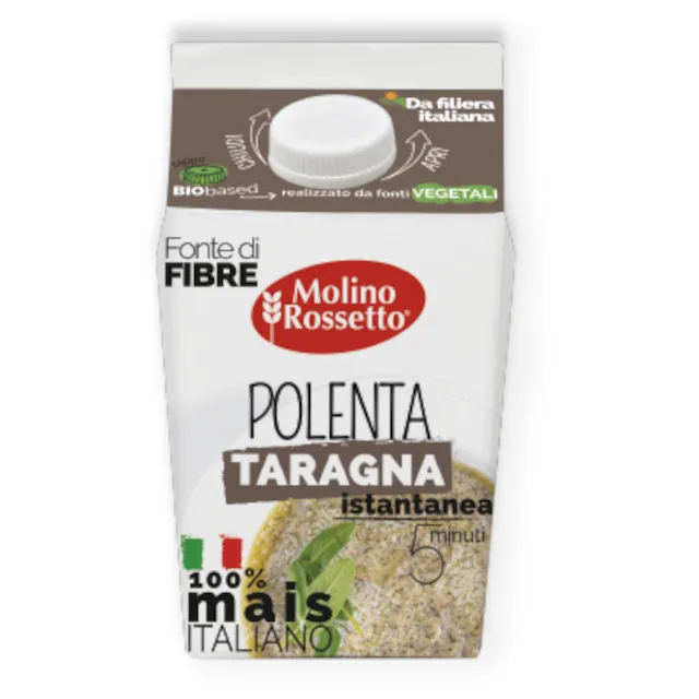 Мгновенная таранья-пурта-кукурузная мука в запатентованной brik-Сделано в Италии