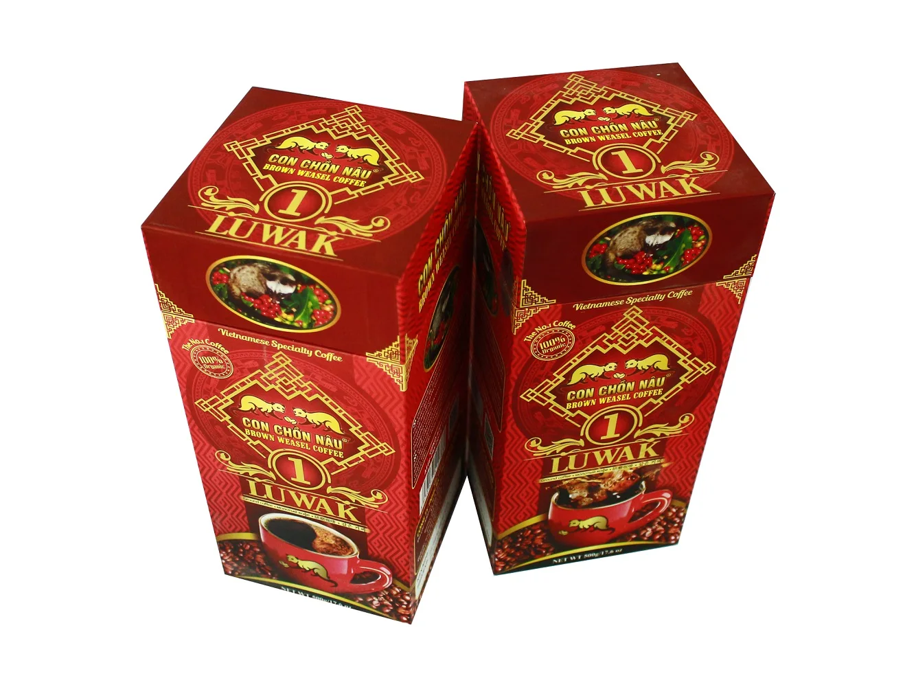 Органический зернистый кофе класса премиум Luwak-средний жареный-высшее качество из Вьетнама