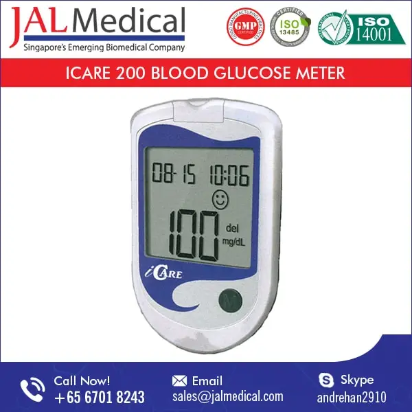 
Excellent Quality Sugar Diabetes Glucose Test Device on Hot Sale 