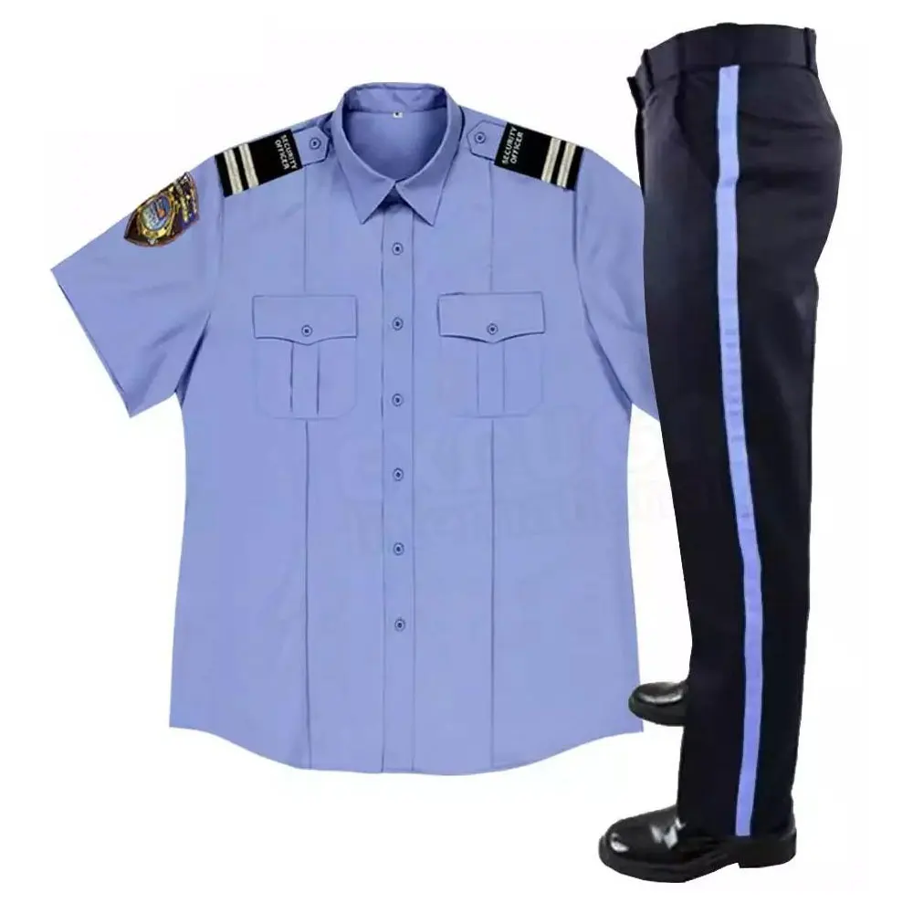 Factory Supply OEM Custom Men Tactical Security Guard Officer Security uniform